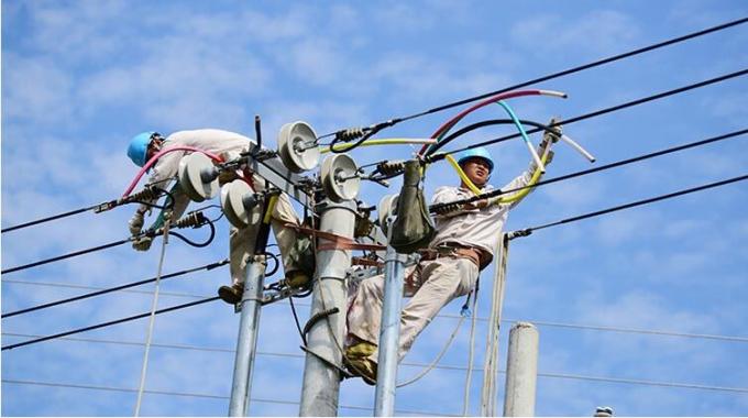 電線架到漁塘邊 養殖用電不犯愁