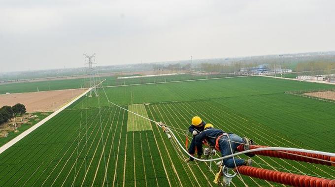 加快施工進度 強化電網(wǎng)建設