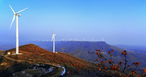 煙臺(tái)迎大風(fēng)天氣 風(fēng)電出力、發(fā)電量均創(chuàng)歷史新高