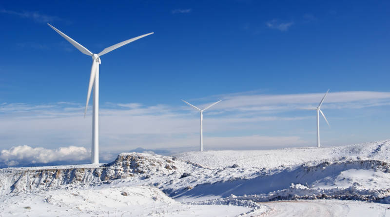 雪季無人機高空清潔風(fēng)力發(fā)電機