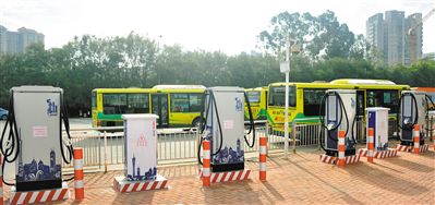 廣州：力爭9月底前萬輛純電動公交上路