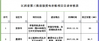 264MW！江西公示第三批省級光伏度電補貼目錄項目審核結(jié)果