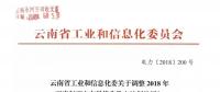 云南省工業和信息化委關于調整2018年下半年西電東送優先發電計劃的通知