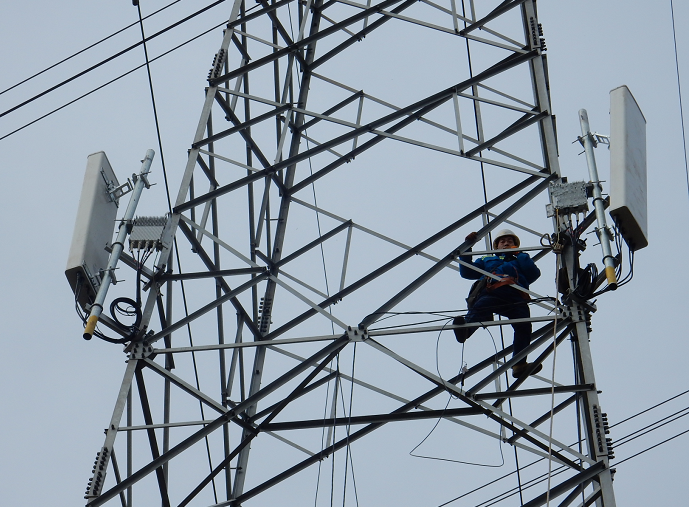 山西省首座電力與通信共享電力鐵塔試點成功
